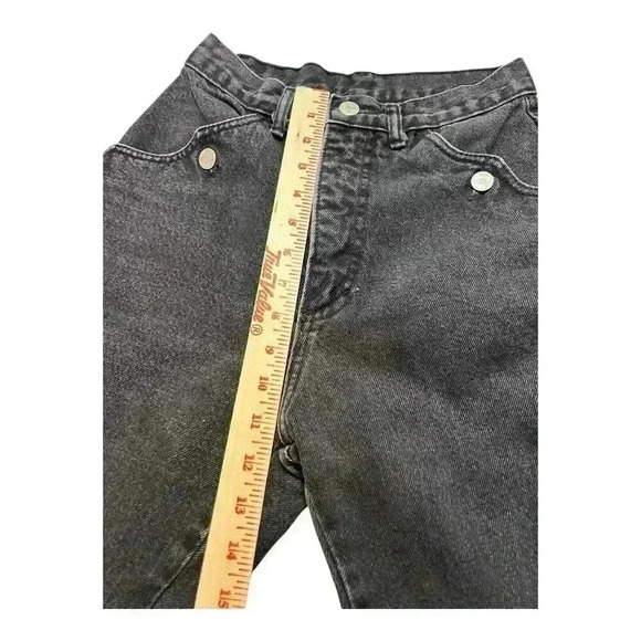 Vintage Roper Bareback Black Jeans 5/6 Women’s Western Cotton - Picture 6 of 9